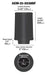 AEM Induction 21-2038BF AEM DryFlow Air Filter - Truck Part Superstore