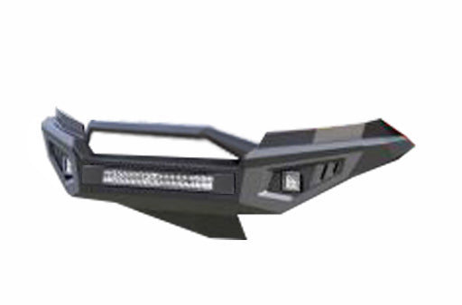 Black Horse Off Road AFB-CO20-K1 Matte Black Steel Armour II Front Bumper - Truck Part Superstore