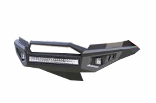 Black Horse Off Road AFB-CO20-K2 Matte Black Steel Armour II Front Bumper - Truck Part Superstore