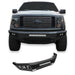 Black Horse Off Road AFB-F109-KIT Matte Black Steel Armour I Front Bumper - Truck Part Superstore