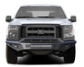 Black Horse Off Road AFB-F117-K1 Matte Black Steel Armour II Front Bumper - Truck Part Superstore