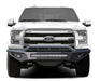 Black Horse Off Road AFB-F117-K2 Matte Black Steel Armour II Front Bumper - Truck Part Superstore