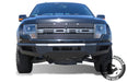 Black Horse Off Road AFB-F1RA Satin Black Steel  Incl. Sensors Relocation Kit - Truck Part Superstore