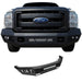 Black Horse Off Road AFB-F211-KIT Matte Black Steel Armour I Front Bumper - Truck Part Superstore
