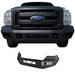 Black Horse Off Road AFB-F211 Matte Black Steel Armour I Front Bumper - Truck Part Superstore