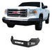 Black Horse Off Road AFB-GM14 Matte Black Steel Armour I Front Bumper - Truck Part Superstore
