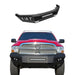 Black Horse Off Road AFB-RA09-KIT Matte Black Steel Armour I Front Bumper - Truck Part Superstore