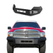 Black Horse Off Road AFB-RA09 Matte Black Steel Armour I Front Bumper - Truck Part Superstore
