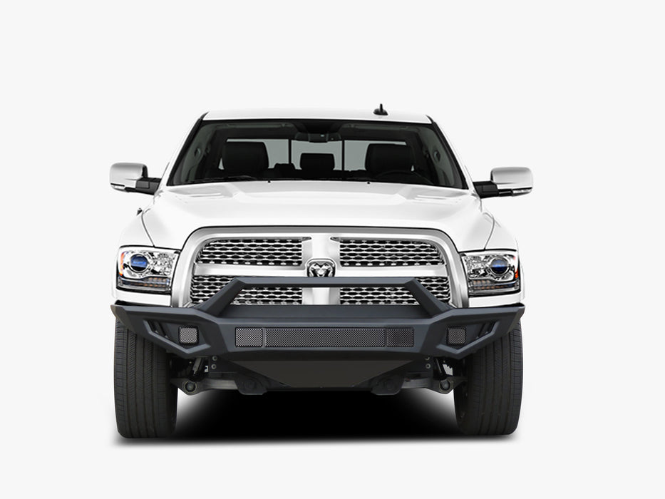 Black Horse Off Road AFB-RA10 Matte Black Steel Armour II Front Bumper - Truck Part Superstore