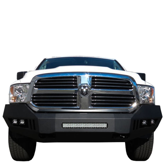 Black Horse Off Road AFB-RA13-KIT Matte Black Steel Armour I Front Bumper - Truck Part Superstore