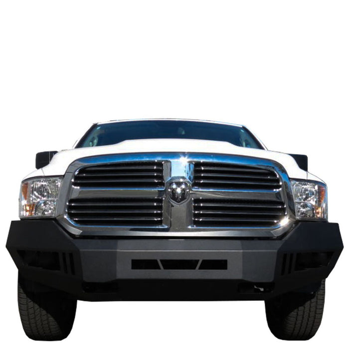 Black Horse Off Road AFB-RA13 Matte Black Steel Armour I Front Bumper - Truck Part Superstore