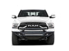 Black Horse Off Road AFB-RA16-K2 Matte Black Steel Armour II Front Bumper - Truck Part Superstore