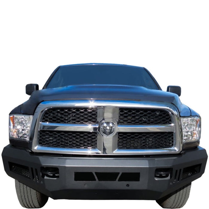 Black Horse Off Road AFB-RA25-10 Matte Black Steel Armour I Front Bumper - Truck Part Superstore