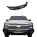 Black Horse Off Road AFB-SI14-KIT Matte Black Steel Armour I Front Bumper - Truck Part Superstore