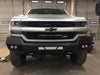 Black Horse Off Road AFB-SI16 Matte Black Steel Armour I Front Bumper - Truck Part Superstore