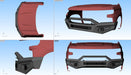 Black Horse Off Road AFB-SI19 Matte Black Steel Armour II Front Bumper - Truck Part Superstore