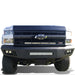 Black Horse Off Road AFB-SI25-15-KIT Matte Black Steel Armour I Front Bumper - Truck Part Superstore
