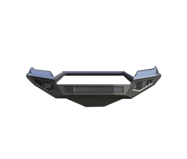 Black Horse Off Road AFB-TA20 Matte Black Steel Armour II Front Bumper - Truck Part Superstore