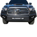Black Horse Off Road AFB-TU14-KIT Matte Black Steel Armour I Front Bumper - Truck Part Superstore