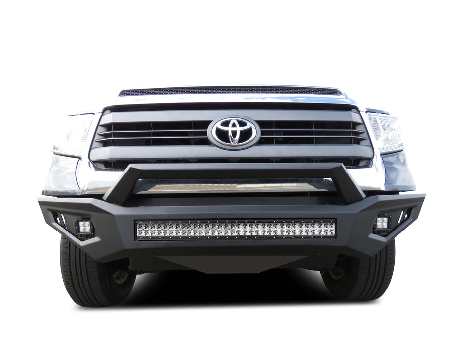 Black Horse Off Road AFB-TU19-K2 Matte Black Steel Armour II Front Bumper - Truck Part Superstore