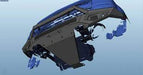 Black Horse Off Road AFB-TU19-SK Matte Black Steel Armour II Front Bumper - Truck Part Superstore