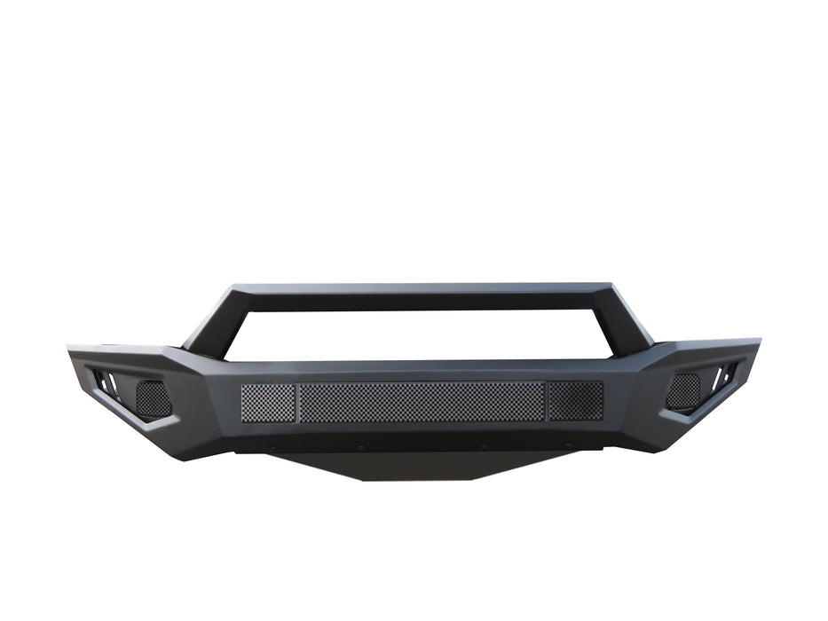 Black Horse Off Road AFB-TU19 Matte Black Steel Armour II Front Bumper - Truck Part Superstore