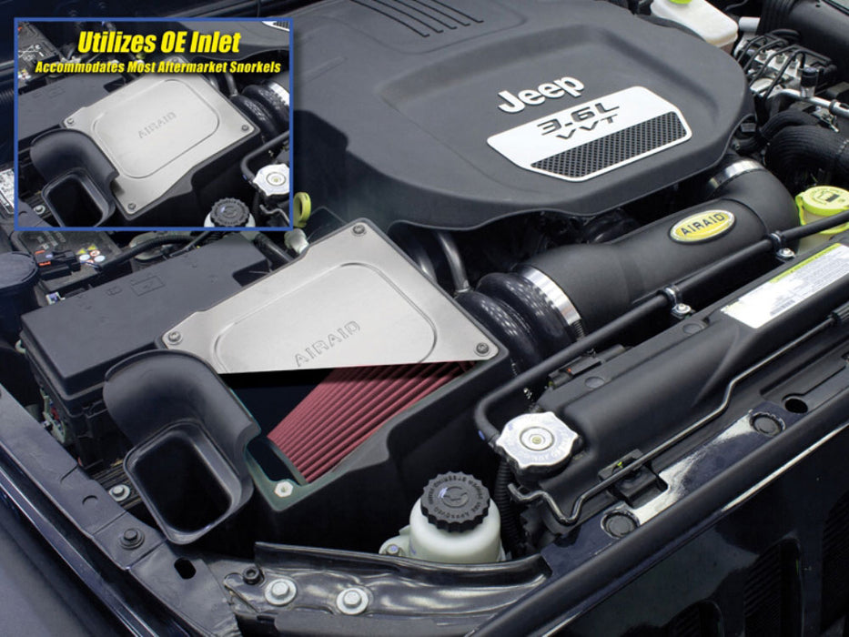 AIRAID 311-132 Engine Air Intake and Air Box Kit - Truck Part Superstore