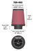 AIRAID 700-493 Universal Air Filter - Truck Part Superstore