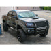 ARIES AL232009 Big Step 4in. Black Aluminum Round Side Bars; Select Toyota Tacoma - Truck Part Superstore