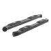 ARIES AL232012 Big Step 4in. Black Aluminum Round Side Bars; Select Toyota Tundra - Truck Part Superstore