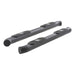 ARIES AL232012 Big Step 4in. Black Aluminum Round Side Bars; Select Toyota Tundra - Truck Part Superstore
