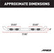 ARIES AL234046 Big Step 4in. Black Aluminum Round Side Bars; Select Silverado; Sierra - Truck Part Superstore