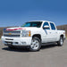 ARIES AL234046 Big Step 4in. Black Aluminum Round Side Bars; Select Silverado; Sierra - Truck Part Superstore