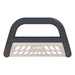 ARIES AL45-3006 Big Horn 4in. Black Aluminum Bull Bar; Select Ford F-250; F-350 Super Duty - Truck Part Superstore