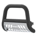 ARIES AL45-4006 Big Horn 4in. Black Aluminum Bull Bar; Select Silverado; Sierra 2500; 3500 HD - Truck Part Superstore