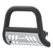 ARIES AL45-4006 Big Horn 4in. Black Aluminum Bull Bar; Select Silverado; Sierra 2500; 3500 HD - Truck Part Superstore