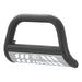 ARIES AL45-4012 Big Horn 4in. Black Aluminum Bull Bar; Select Chevrolet Silverado; GMC Sierra 15 - Truck Part Superstore