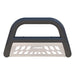 ARIES AL45-9004 ARIES AL45-9004 Big Horn 4-Inch Black Aluminum Bull Bar; Select Nissan Titan XD - Truck Part Superstore