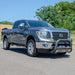 ARIES AL45-9004 ARIES AL45-9004 Big Horn 4-Inch Black Aluminum Bull Bar; Select Nissan Titan XD - Truck Part Superstore