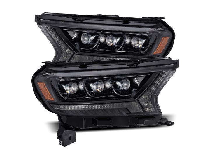 AlphaRex 880123 LED Projector Headlights in Alpha-Black - Truck Part Superstore