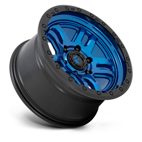 Fuel 1PC D79017908945 D790 17X9 6X135 BLUE BLK-LP -12MM - Truck Part Superstore