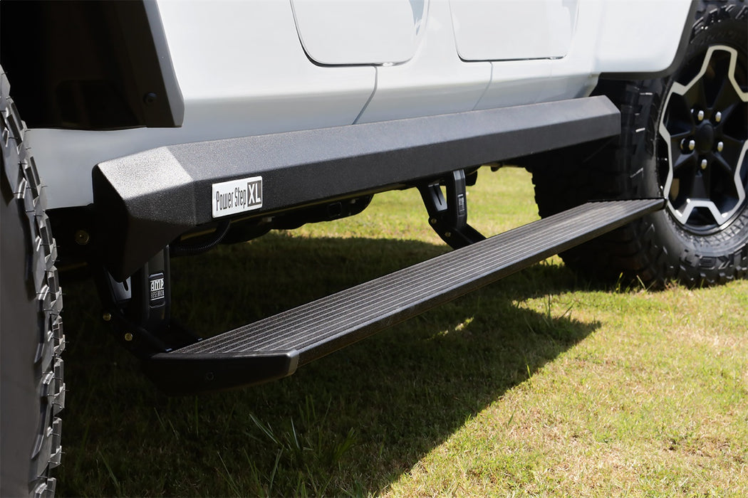 AMP Research 77135-01A PowerStep™ XL; Incl. OEM Style Illumination; Black; Pair; - Truck Part Superstore