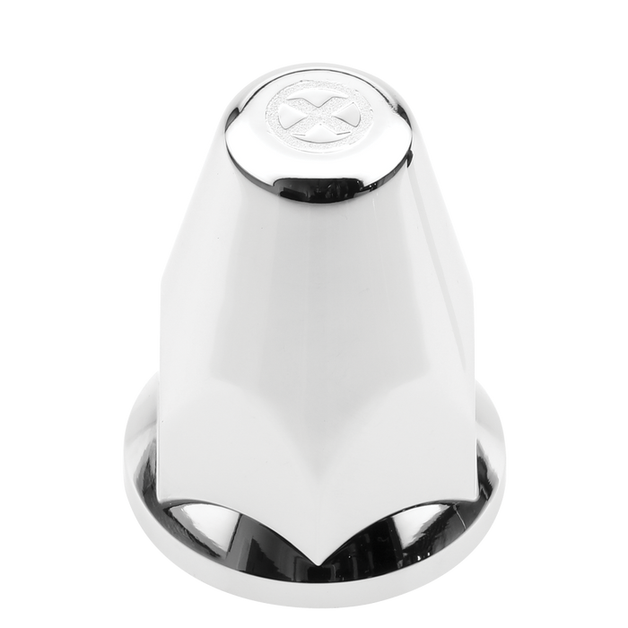 ATX AO190001 ATX FLAT TOP 2.5'' LUG COVER CHROME - Truck Part Superstore