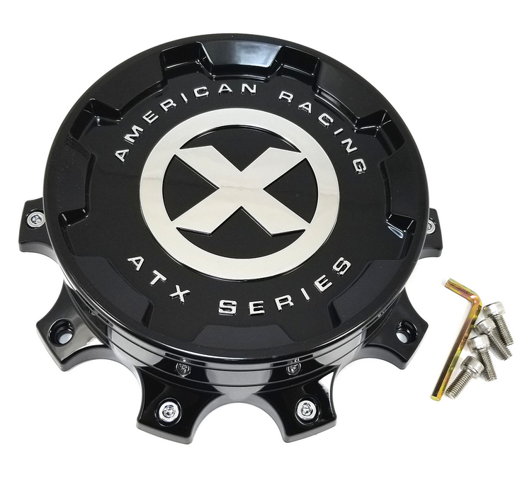 ATX AO1900471GB ATX SCREW ON FRONT CAP GLOSS BLACK - Truck Part Superstore