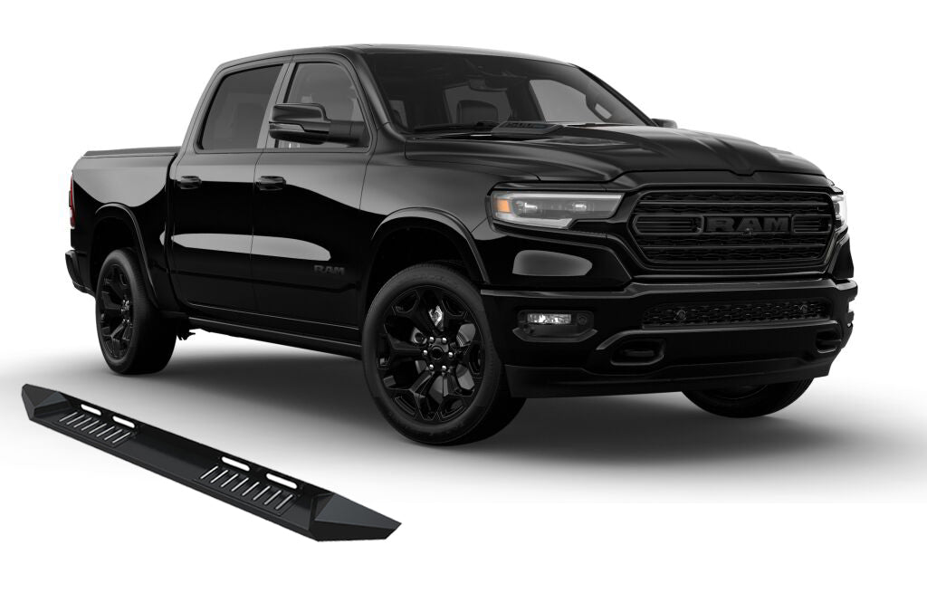 Black Horse Off Road AR-DOD185-19 Armour Heavy Duty Steel Running Boards - Truck Part Superstore