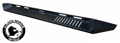 Black Horse Off Road AR-FOF291 Armour Heavy Duty Steel Running Boards - Truck Part Superstore