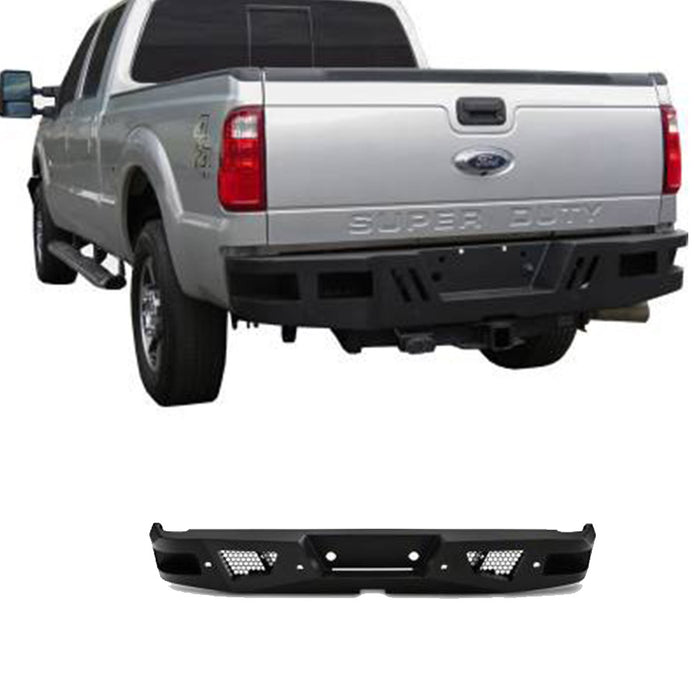 Black Horse Off Road ARB-F209 Armour Super Heavy Duty Rear Bumper - Truck Part Superstore
