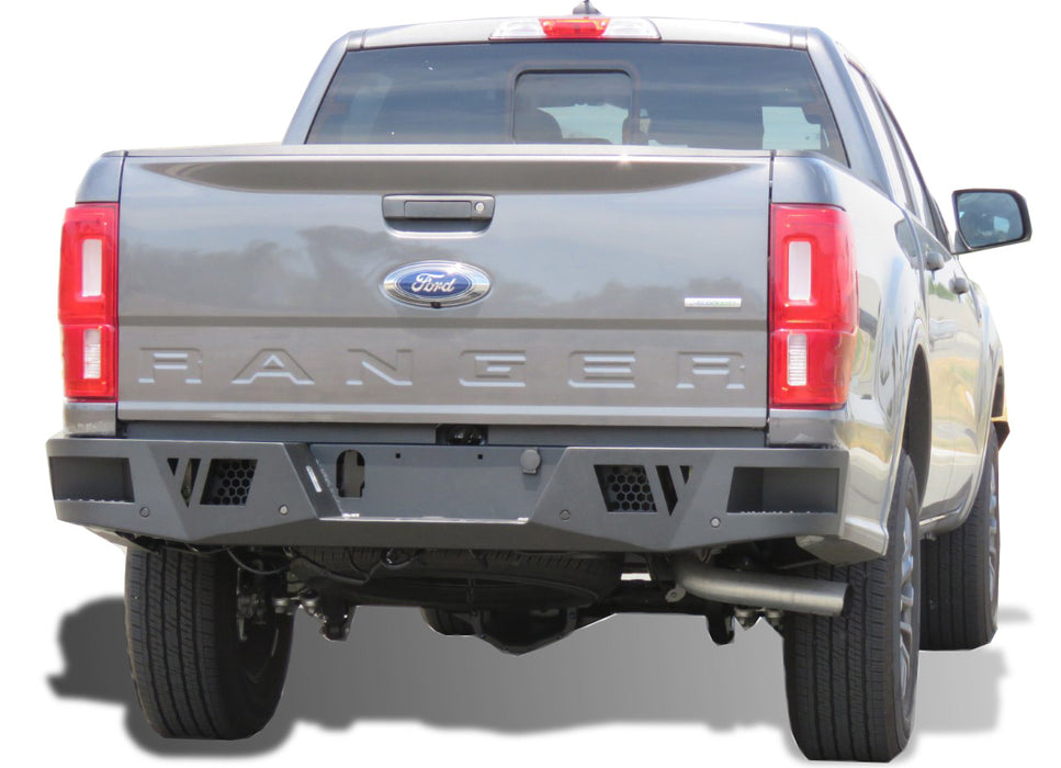 Black Horse Off Road ARB-FORA Armour Heavy Duty Rear Bumper - Truck Part Superstore