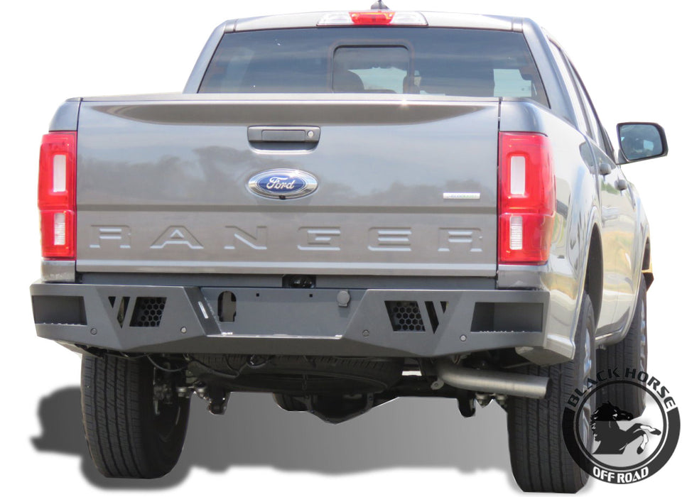 Black Horse Off Road ARB-FORA Armour Heavy Duty Rear Bumper - Truck Part Superstore