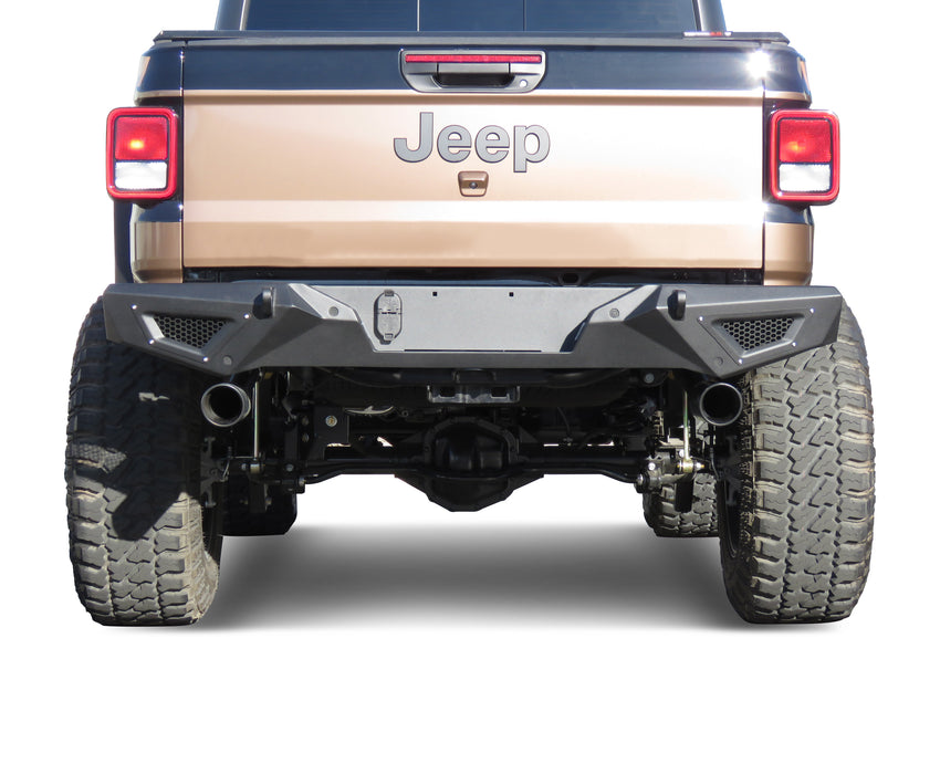 Black Horse Off Road ARB-JG20 Armour Heavy Duty Rear Bumper - Truck Part Superstore
